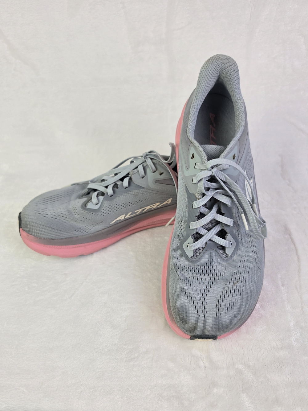 Altra Torin 8 Shoes Women's 10.5 Gray Pink Walking Running Sneakers